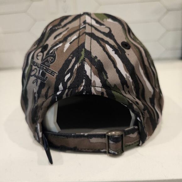 North Carolina Tar Heels Strapback Hat Cap Real Tree NC Camo Embroidered TOW - Picture 5 of 9